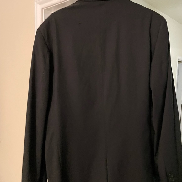 Calvin Klein Suit Jacket Size Large. Color Black Condition Excellent. - Picture 3 of 3